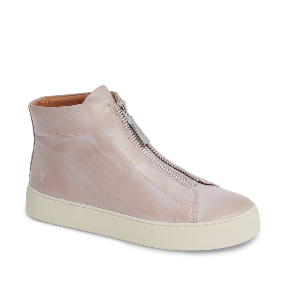 NEW Frye Lena Zip High Sneaker